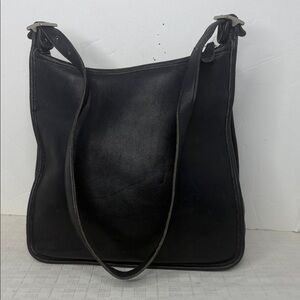 Coach Vintage 9073 Andrea Bucket Bag genuine Leather Shoulder Purse
